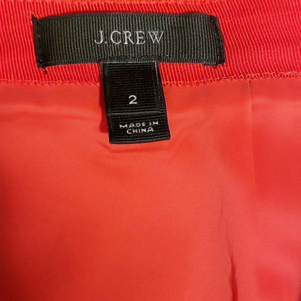 Women's Mini Skirt in Bright Red